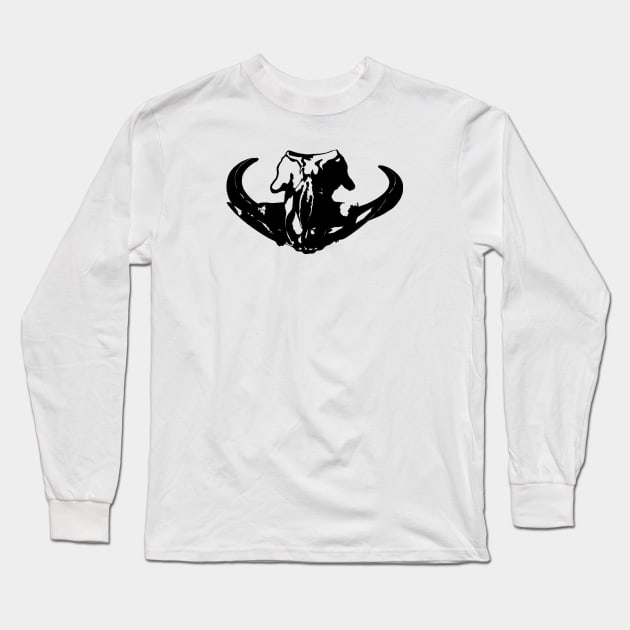 Warthog skull / Swiss Artwork Photography Long Sleeve T-Shirt by RaphaelWolf